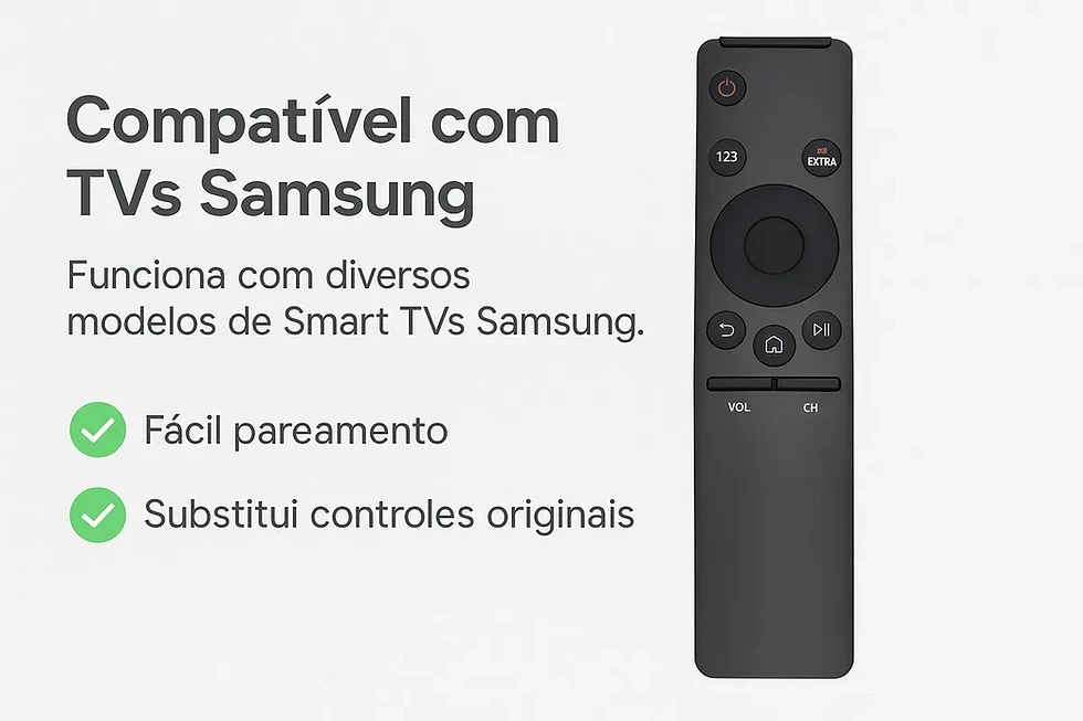 Miniatura: Controle Remoto Tv Samsung Curvo 4K