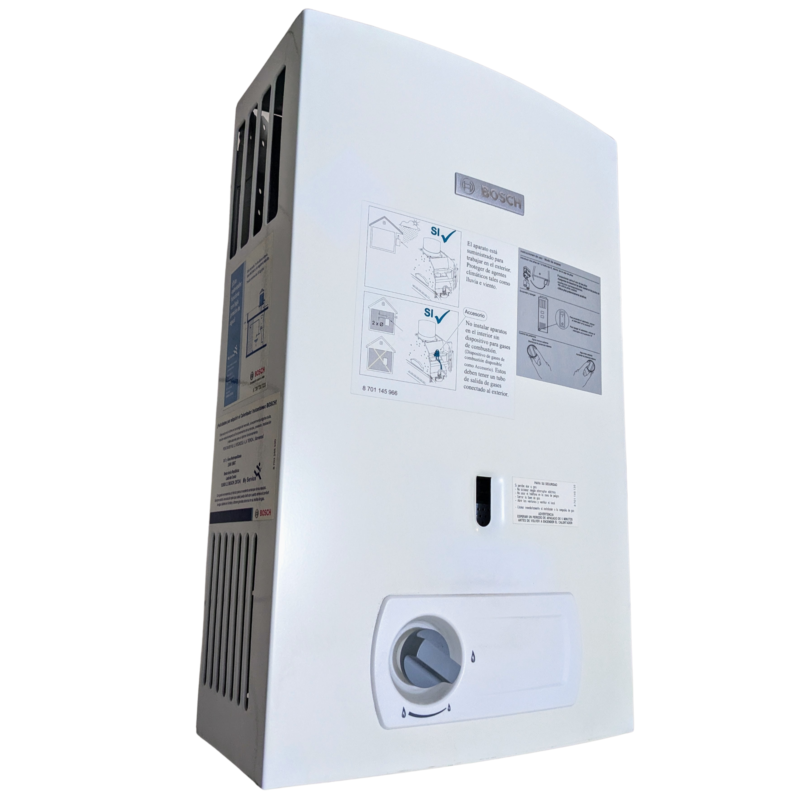 Calentador instantáneo Bosch Confort 6 BP (Gas Natural)