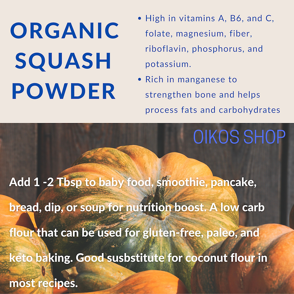 Thumbnail: Organic Squash Powder