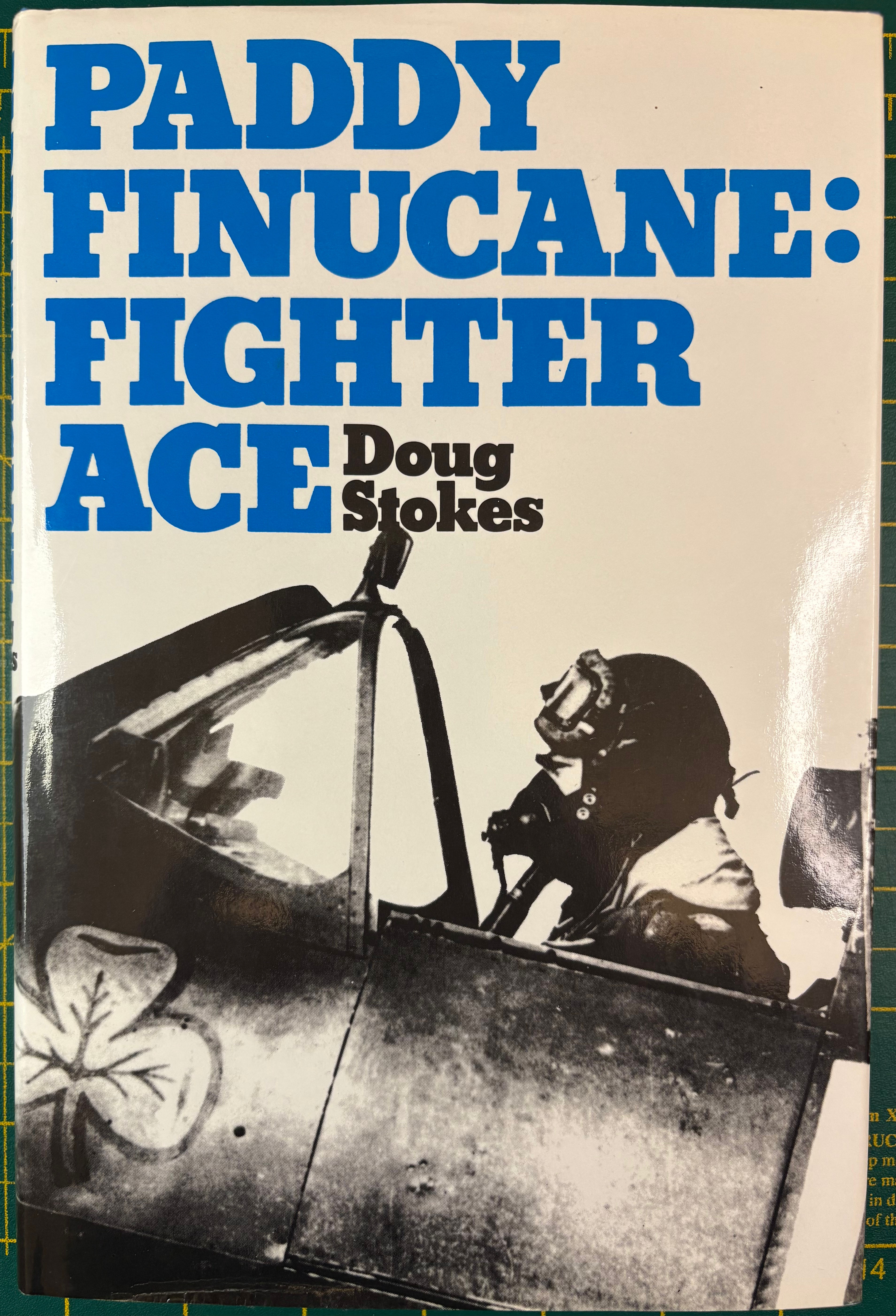 Battle of Britain Fighter Ace Paddy Finucane Signed Remarqued Drawing