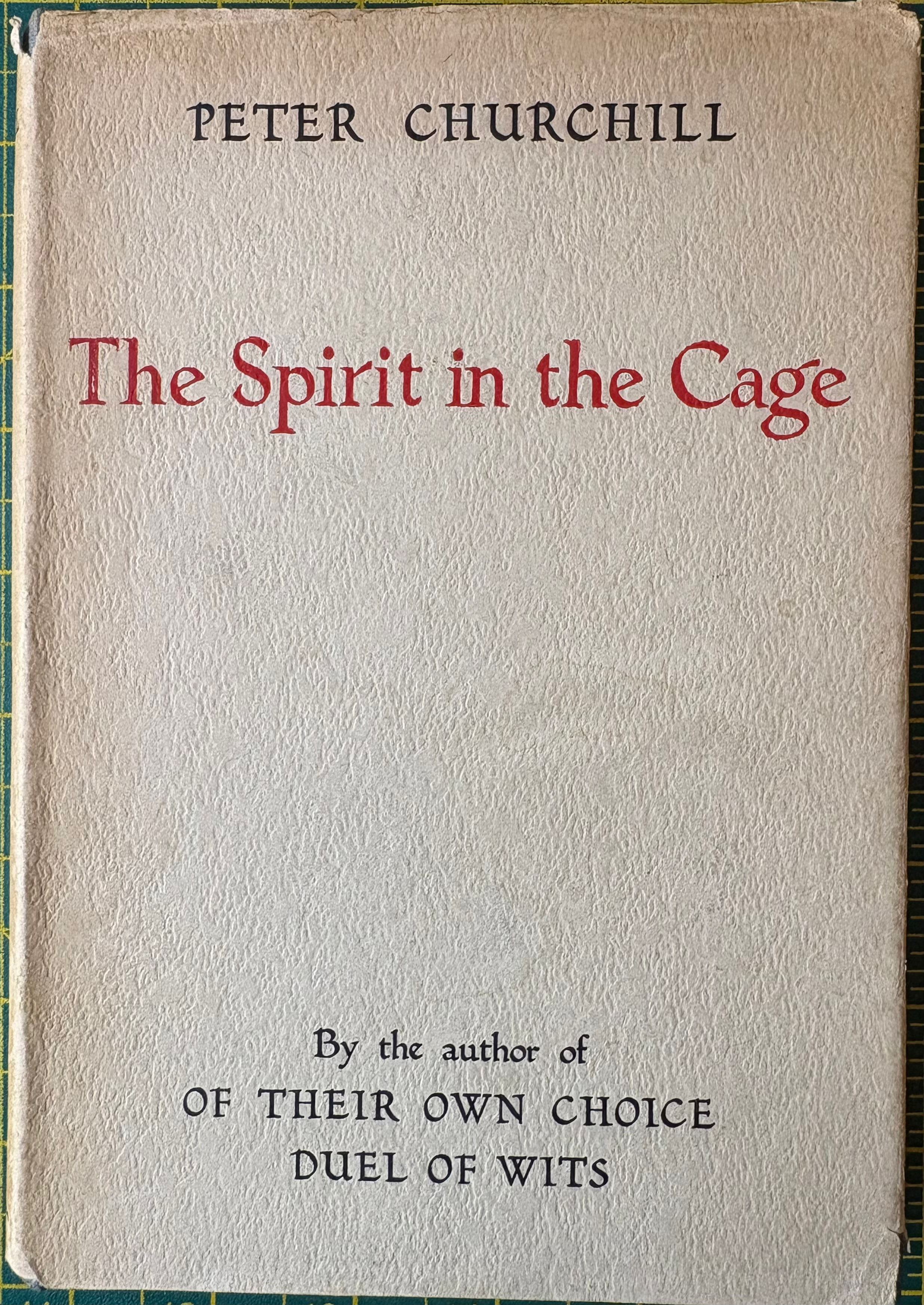 Peter Churchill SOE Agent Signed & Remarqued Original Drawing 1954 1st Edition