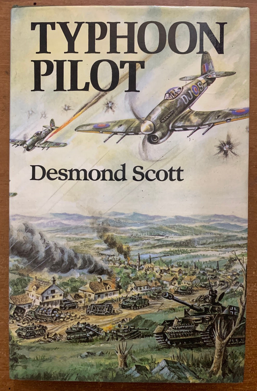 Extremely Rare Typhoon Pilot Signed Des Scott & Colin Gray Remarqued