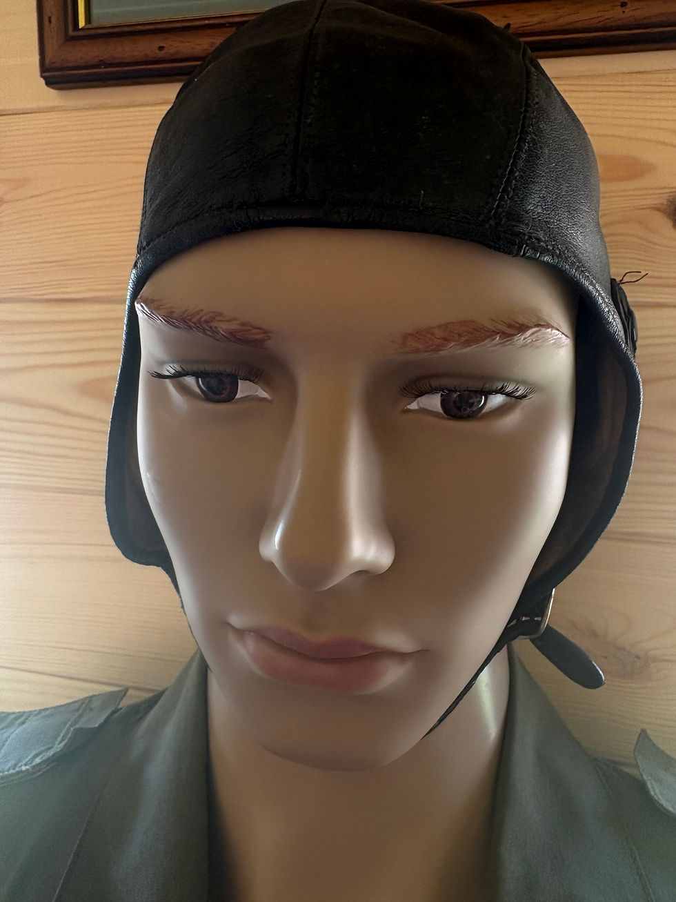 Thumbnail: Lewis Style 1930’s Flying Helmet Private Purchase Made Austin Reed London 