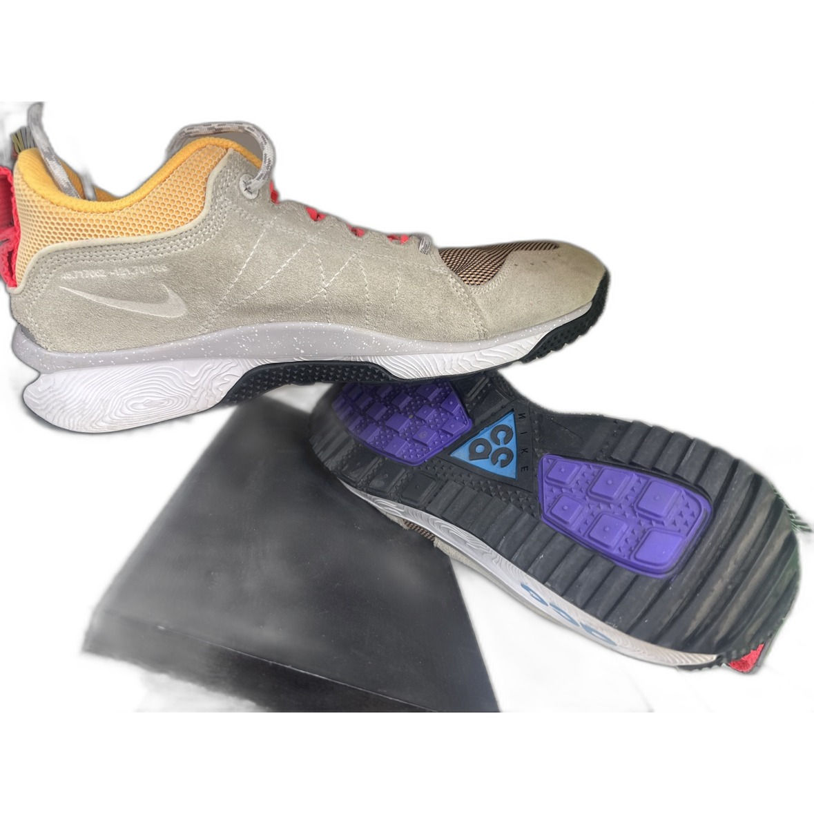 Nike ACG Air Nasu 2 Trail Shoes Sand Multicolor Men's US 12