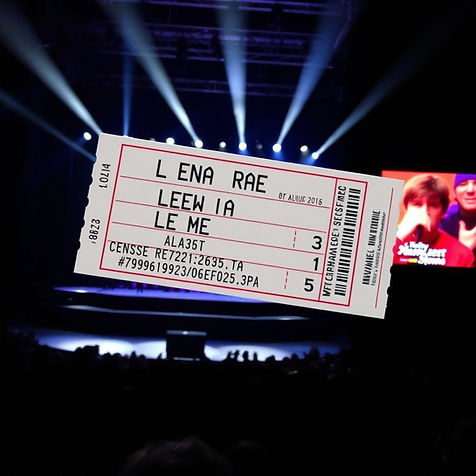 concert ticket, lena rae.jpg