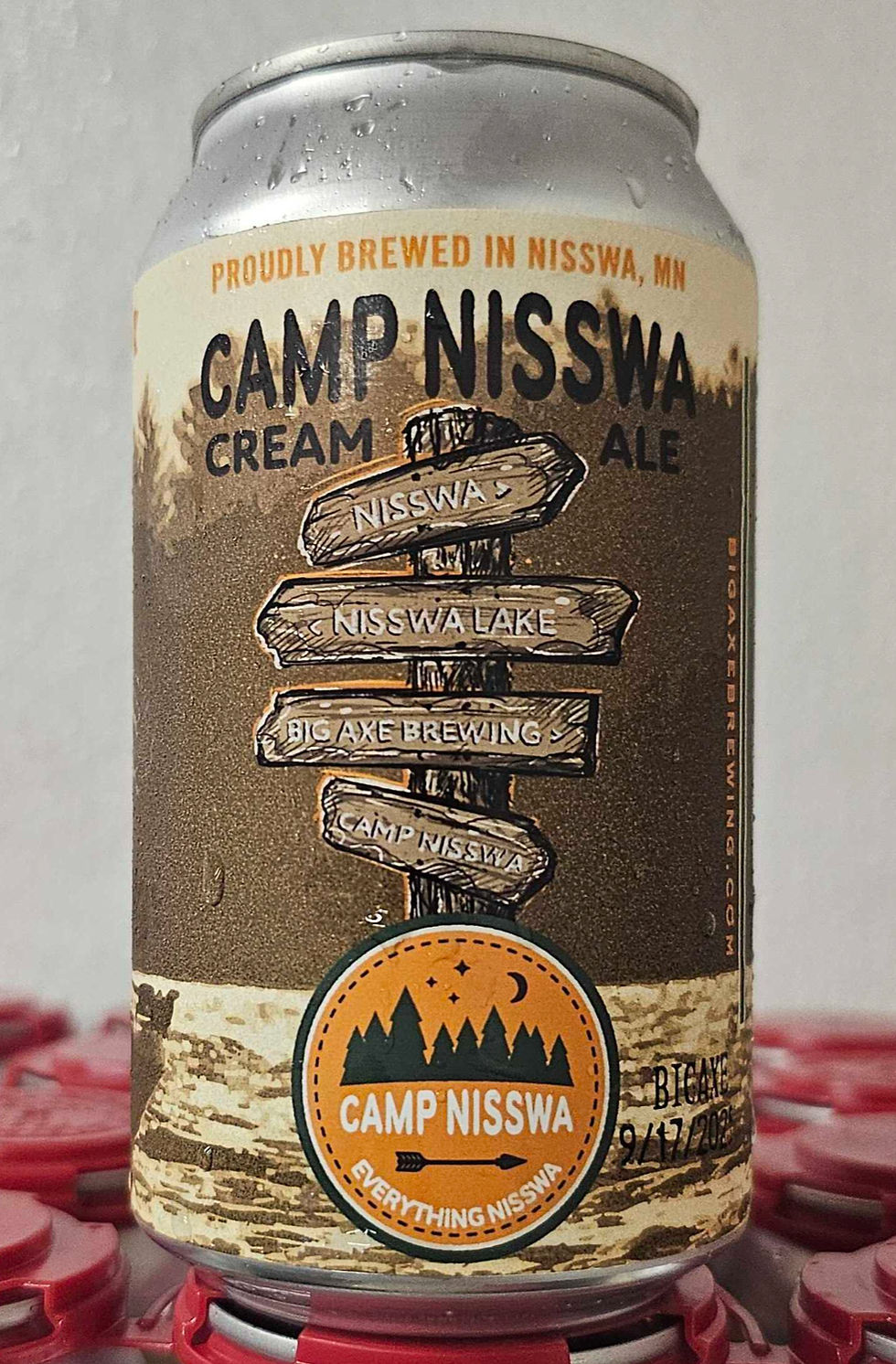 Camp Nisswa Cream Ale - Big Axe Brewing Company | Nisswa, MN