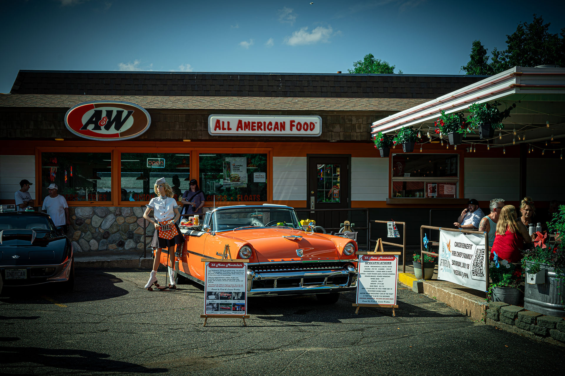 Scenes from the 8th Annual Cruisin’ Night at A&W Nisswa on July 11, 2026, featuring nearly 200 cars, trucks and motorcycles throughout Downtown Nisswa.