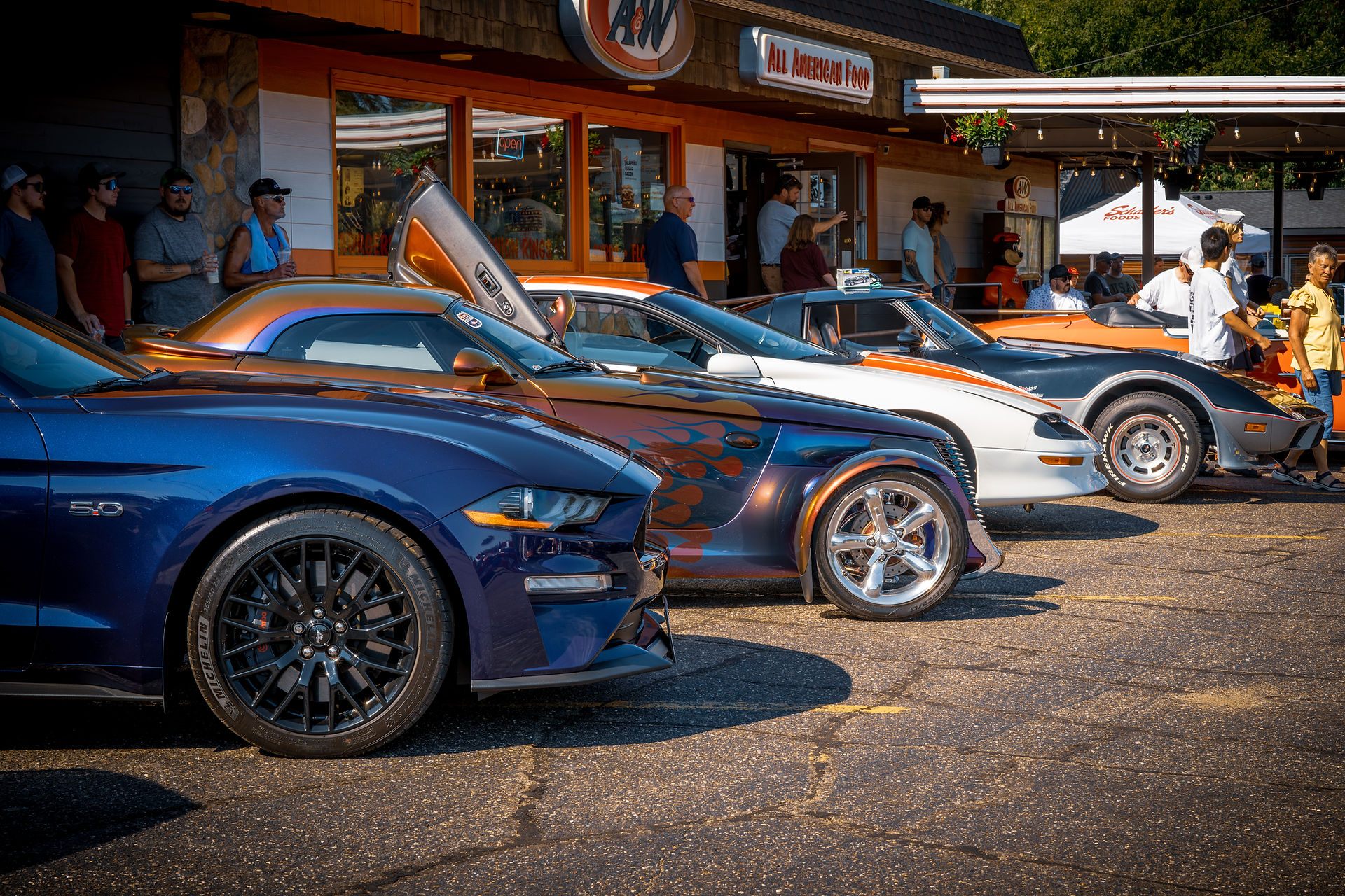 Scenes from the 8th Annual Cruisin’ Night at A&W Nisswa on July 11, 2026, featuring nearly 200 cars, trucks and motorcycles throughout Downtown Nisswa.