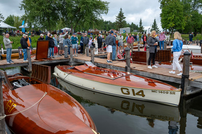 Scenes from the 2025 Gull Lake Classic at Bar Harbor Supper Club — a celebration of craftsmanship, history, and the timeless beauty of race boats on Gull Lake.