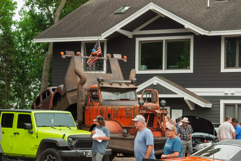 Classic cars and crowd scenes from the 7th Annual A&W Nisswa Cruisin' Night on July 5, 2025, in Nisswa, MN.