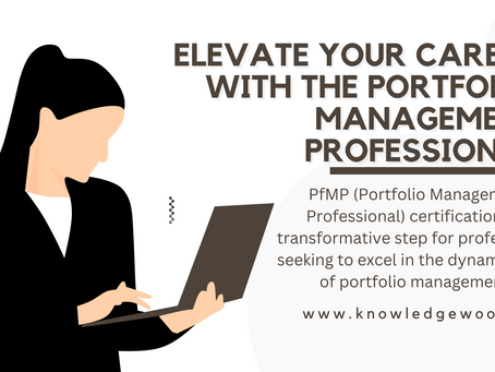 Become a Portfolio Management Professional (PfMP) to Advance Your Career