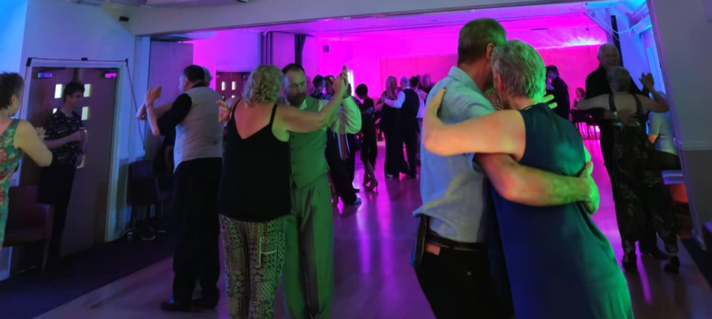 Argentine tango dancers at Tailored Tango weekender, Crowne Plaza East Midlands