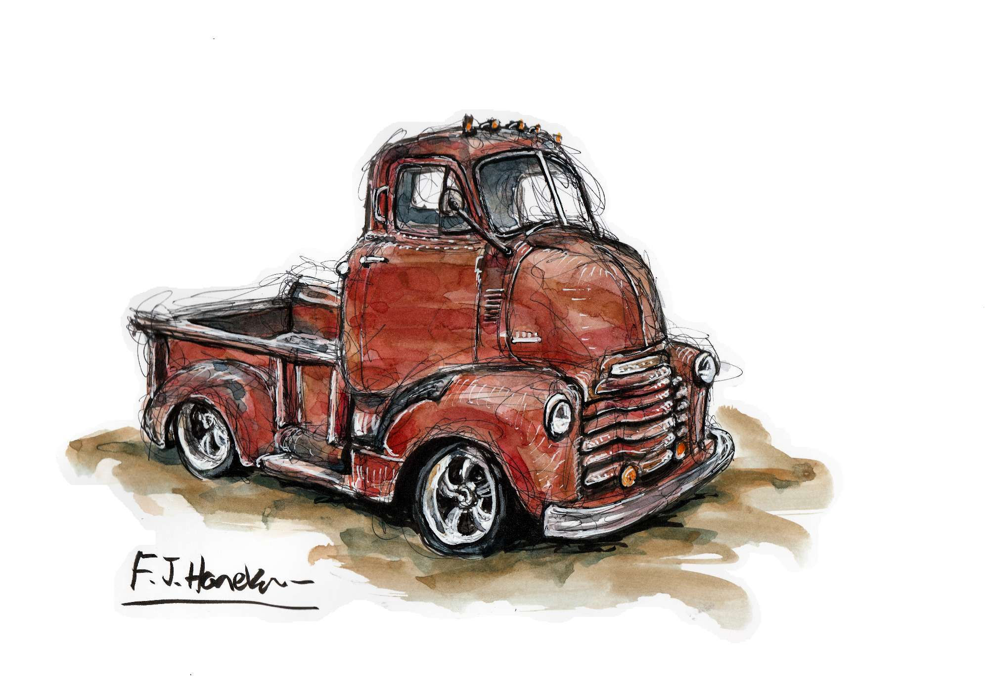 Chevrolet Cab Over Engine pick up truck 