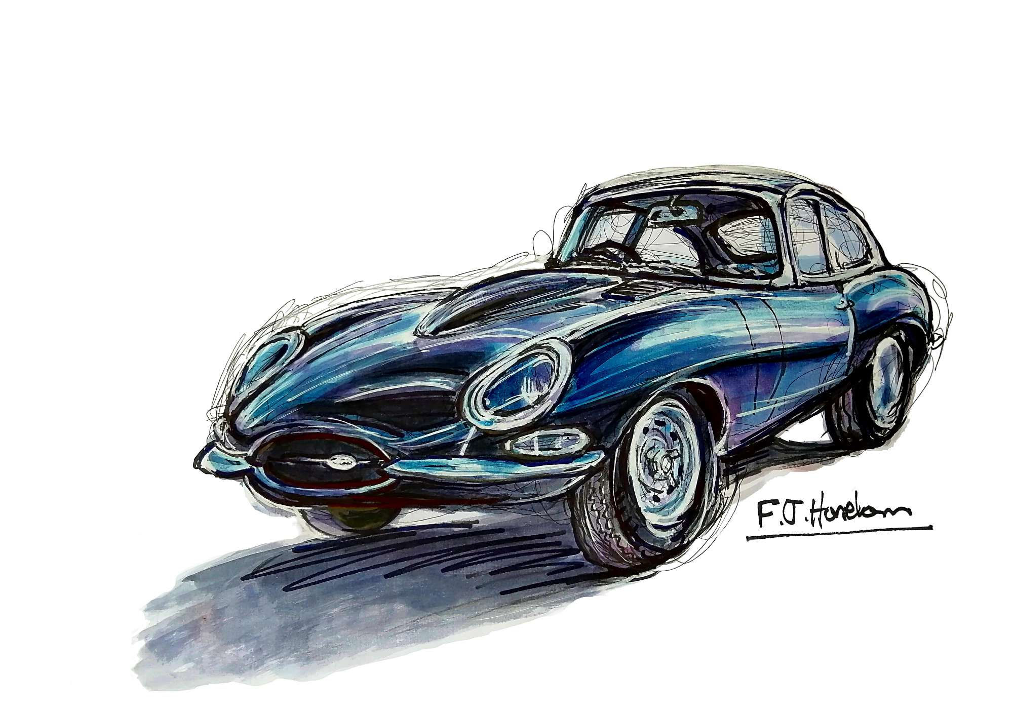 Jaguar E Type Coupe 