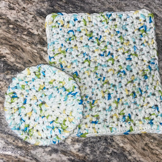 Crochet dish cloth