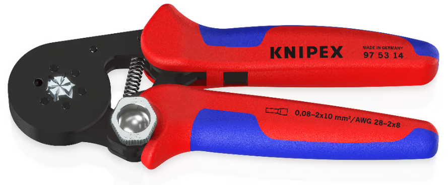 Zelfinstellende krimptang voor adereindhulzen SA Partner