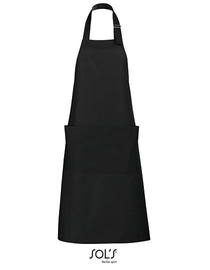 Thumbnail: Long Apron Gala Zwart