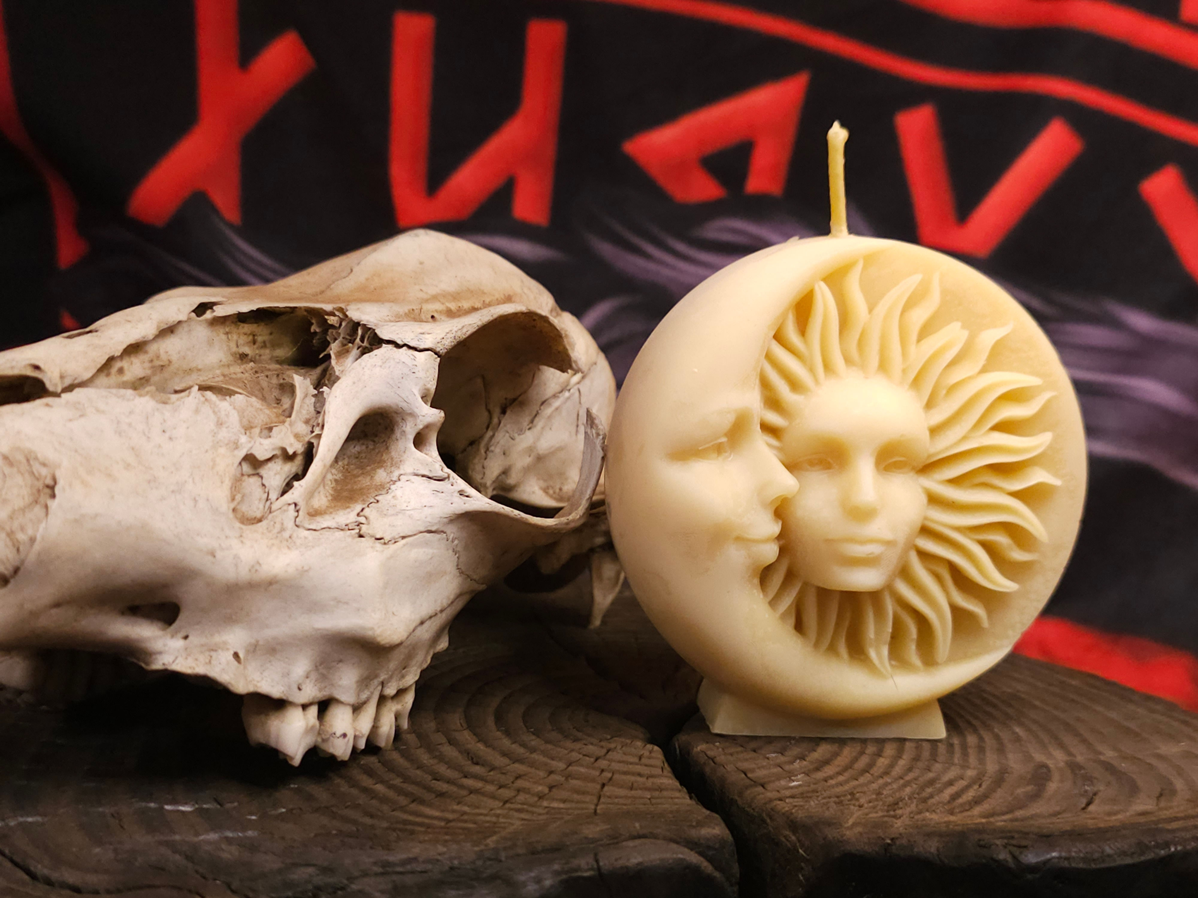 Sun and Moon- Round- Lavender 