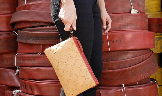 Elvis and kresse Burberry clutch