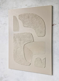 Handgeschilderd schilderij ‘Bay 2’ in beide kleuren – Euro-Art België