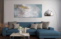 Schilderij 407831 Aqua dreams 80x180