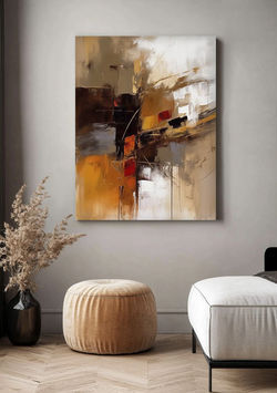 Schilderij Autumn Palette 100x150cm