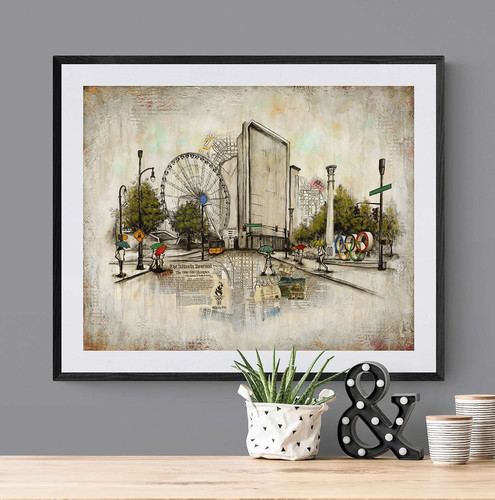 Centennial Olympic Park - Limited Edition Giclée | kendrastudios.com