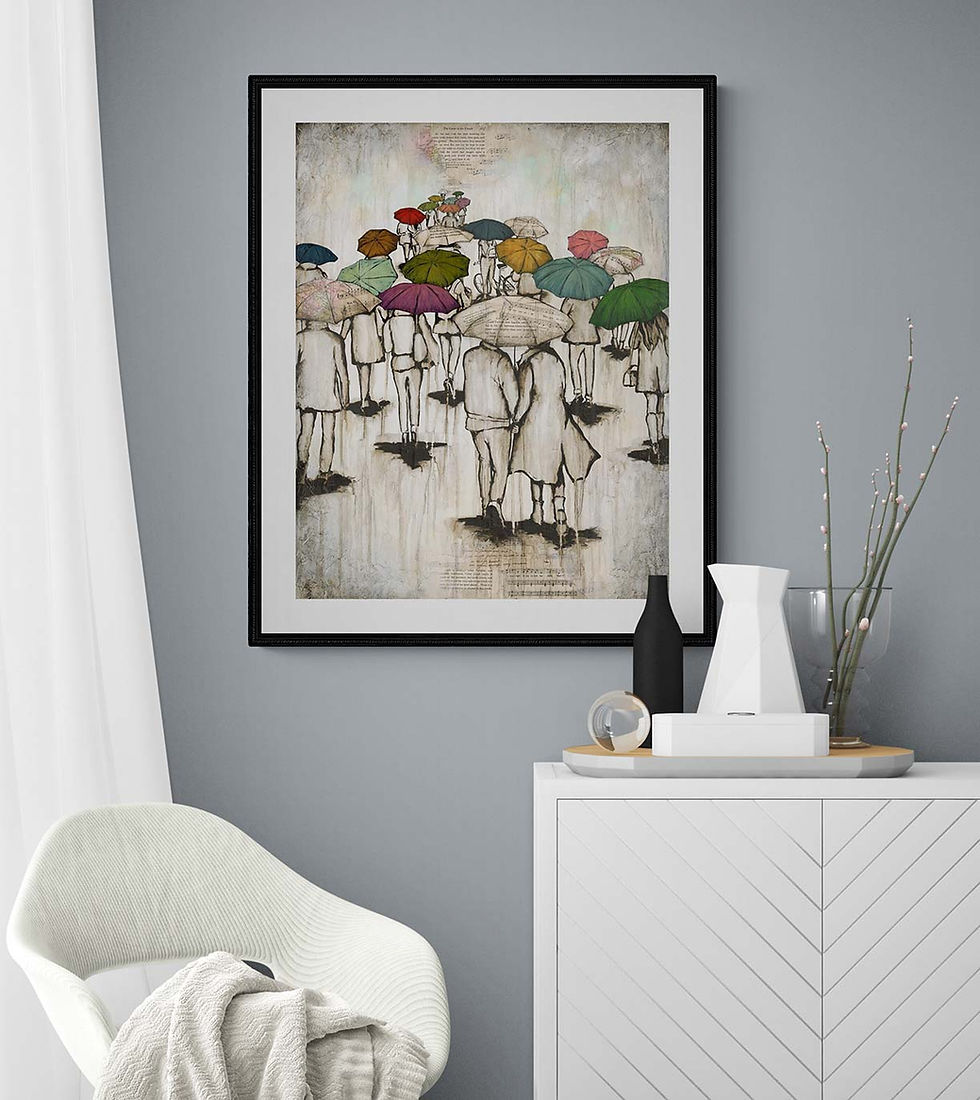 Thumbnail: Just Hold My Hand - Limited Edition Giclee