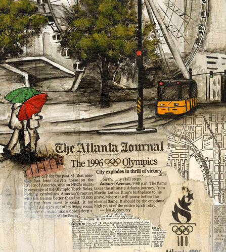 Centennial Olympic Park - Limited Edition Giclée | kendrastudios.com