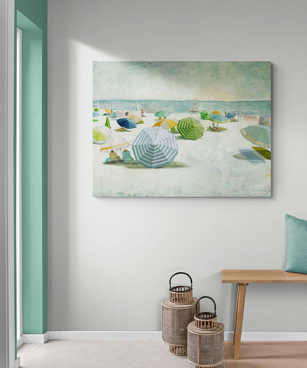 Thumbnail: Sand Dollar Shore - Limited Edition Giclee