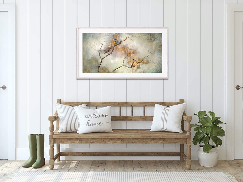 Thumbnail: Look At the Birds - Limited Edition Giclee 