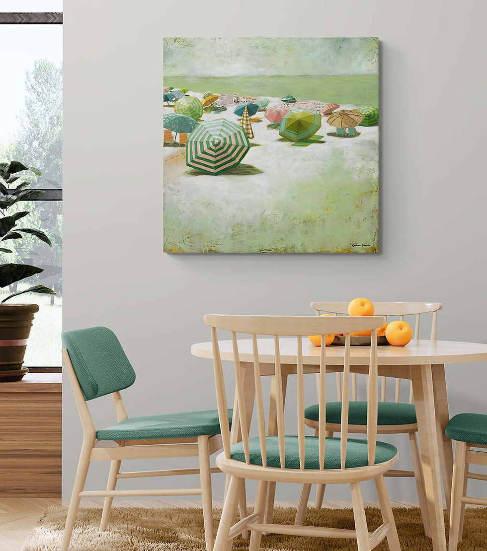 Thumbnail: Beside The Green Sea - Limited Edition Giclee
