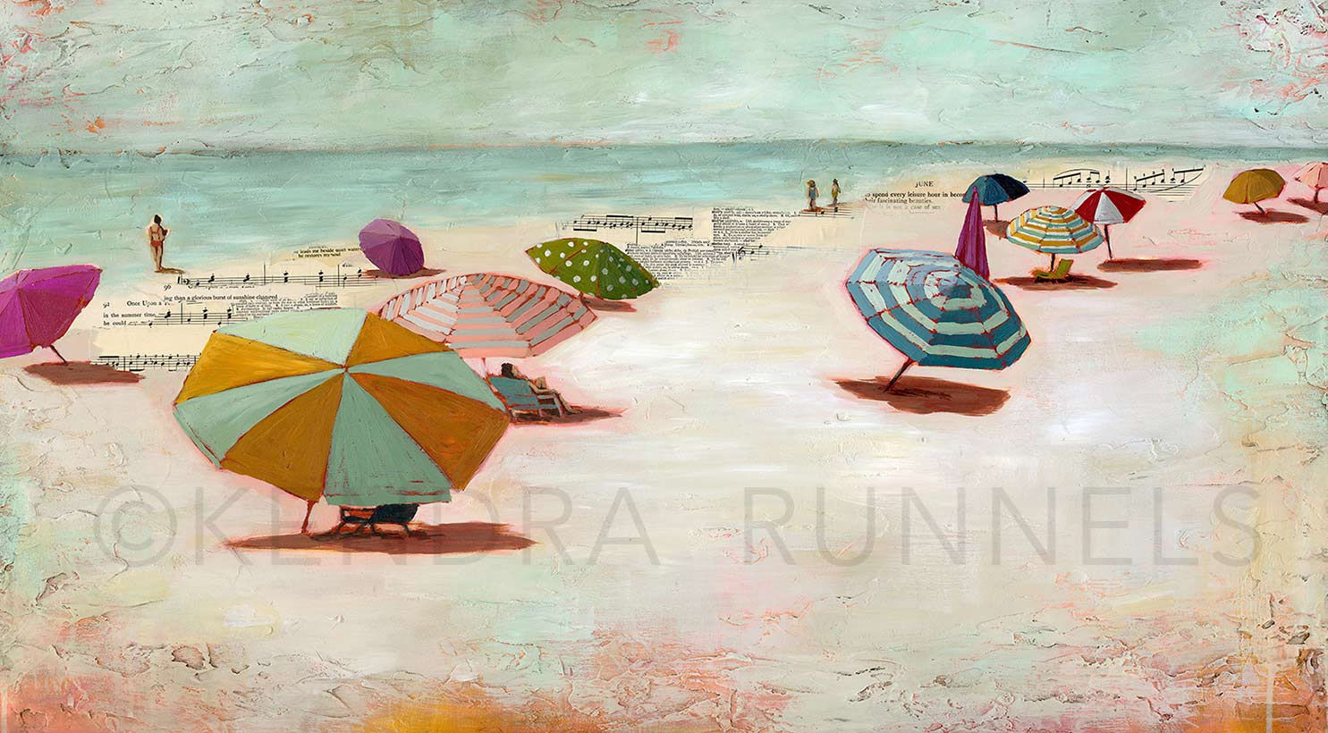 Cotton Candy Shore - Limited Edition Giclee