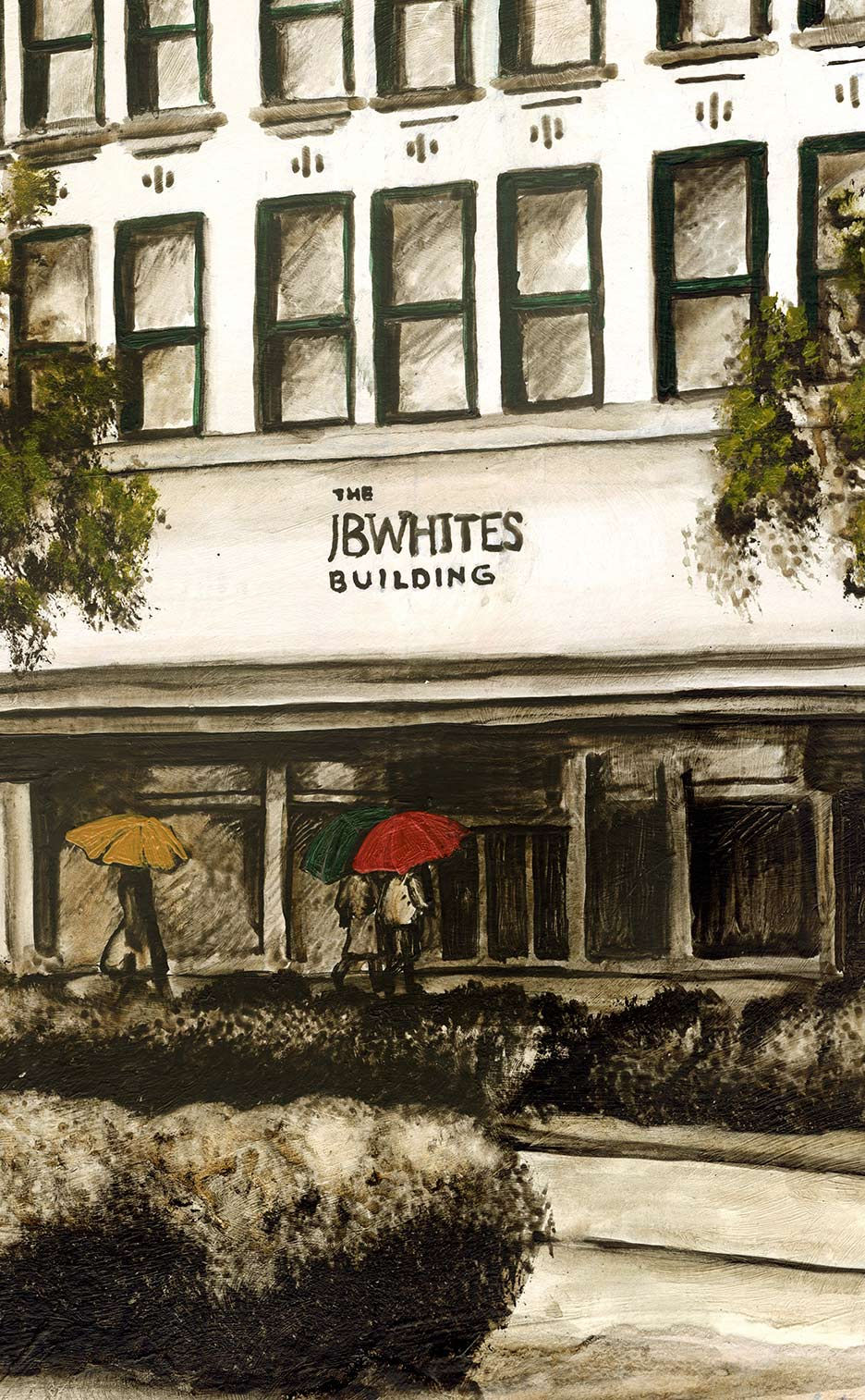 Thumbnail: The J.B. White's Building - Limited Edition Giclee