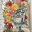 Thumbnail: Vintage Embroidered Pillow with Flower Bouquet