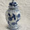 Thumbnail: Blue and White Porcelain Chinoiserie Ginger Jar w/Lid, by Ganz/ Bella Casa