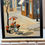 Thumbnail: Vintage Paint by Number Paris Wall Decor Mid Century Art