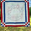 Thumbnail: Hand Embroidered Nautical Wall Hanging/Lap Quilt/Child's