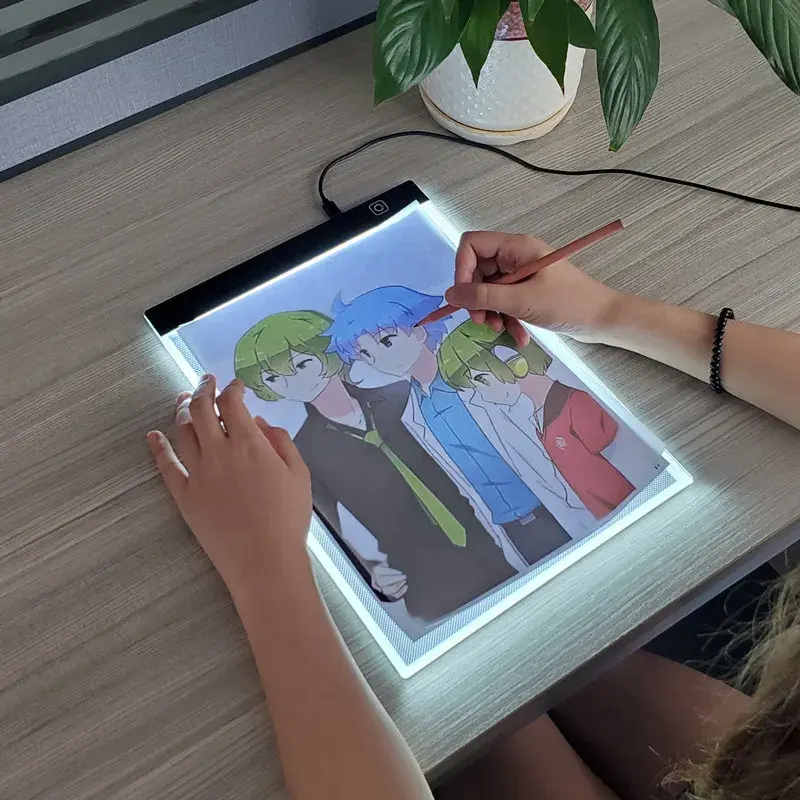 A4 Dimmable Led Drawing Copy Pad Board Children's Toy