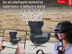 Hevolus supporta Natuzzi per portare nel futuro eventi e fiere