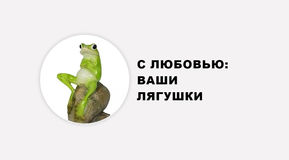 С ЛЮБОВЬЮ: ВАШИ ЛЯГУШКИ