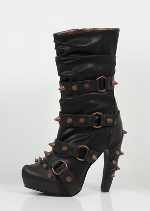 Bjorn Gothic Boots in Black by Hades UK 5.5