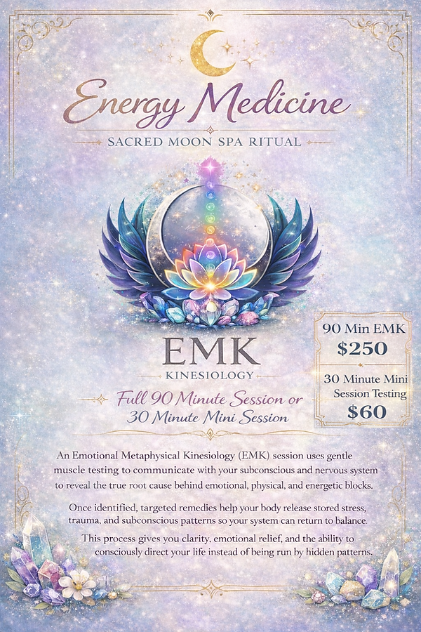 Energy Medicine Sacred Moon Spa EMK