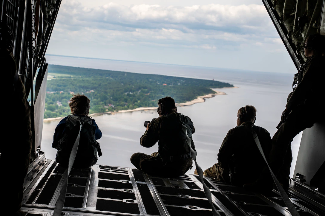 latvia flyover photo
