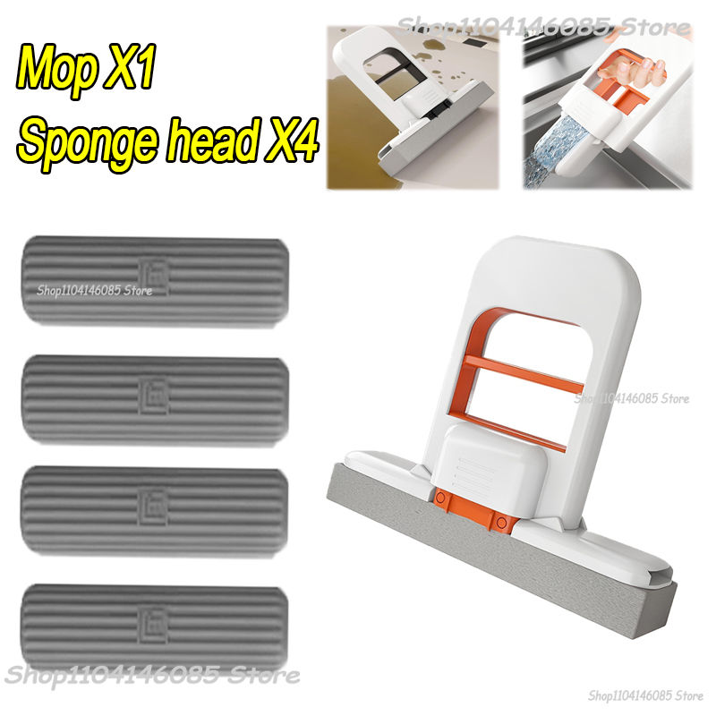 Miniatura: Mini Mop Portátil Absorvente – Rodo de Limpeza Retrátil