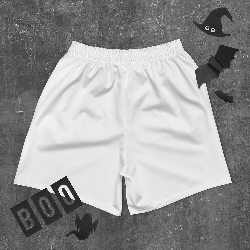 Thumbnail: All-Over Print Unisex Athletic Long Shorts