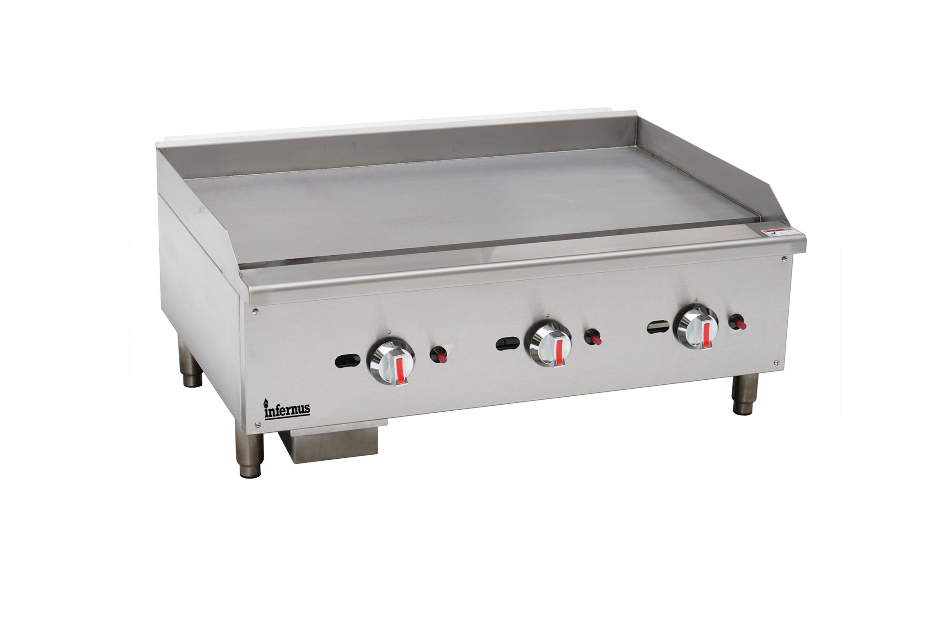  3 Burner Heavy Duty 20mm Plate Gas Griddle/ Hot cooking plate 90cm/36″