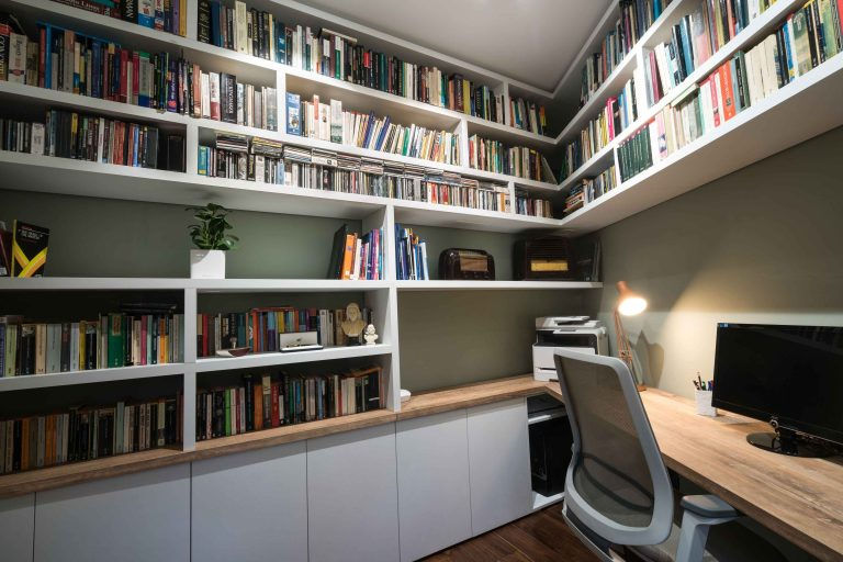 Home Office Designed by Ria Studio