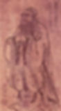 Confucius by Wu Daozi, 8th century CE