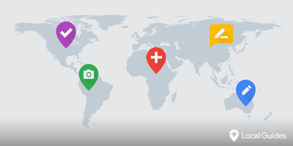 Você está na página Local Guides em Glória